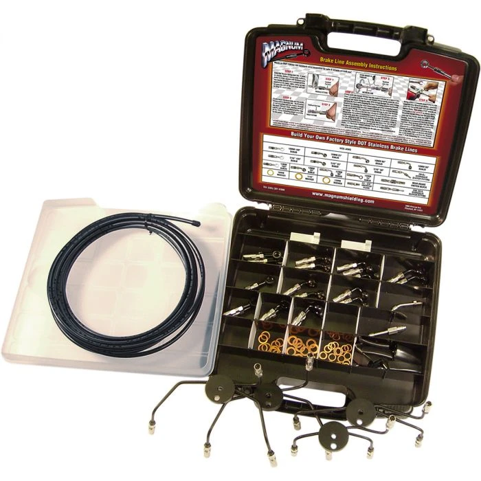 Magnum BYO Build-Your-Own DOT Brake Line Master Builder Kit 1 Magnum BYO Build-Your-Own DOT Brake Line Master Builder Kit