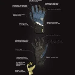 Trilobite Parado Gloves -Motorcycle Parts Store 1840 parado gloves blue tri gpr bldm 3s 8