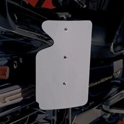 Show Chrome 500 Series Contoured Wind Deflectors - Smoke - 2-565