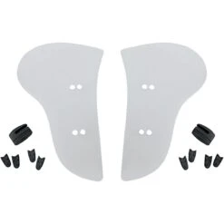 Memphis Shades Side Wings For Memphis Fats Windshield - Ghost - MEM5806