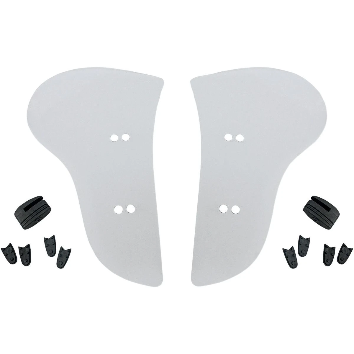 Memphis Shades Side Wings For Memphis Fats Windshield - Ghost - MEM5806 1 Memphis Shades Side Wings For Memphis Fats Windshield - Ghost - MEM5806