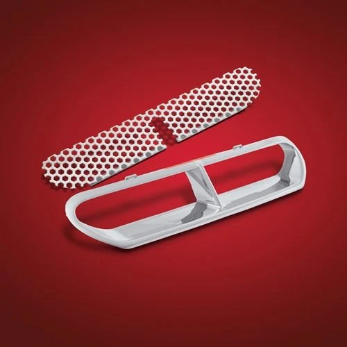 Show Chrome Fairing Vent And Screen - 91-308WS 1 Show Chrome Fairing Vent And Screen - 91-308WS