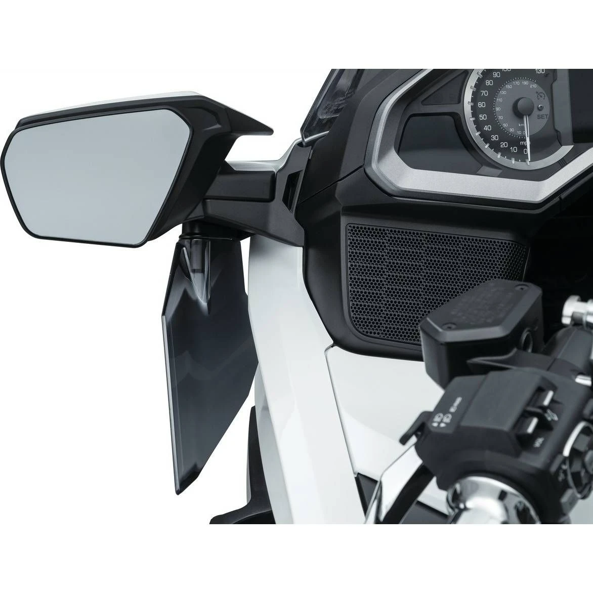 Kuryakyn Adjustable Upper Air Deflectors - 6578 3 Kuryakyn Adjustable Upper Air Deflectors - 6578 - Image 3