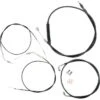 LA Choppers Cafe Handlebar Cable And Brake Line Kit