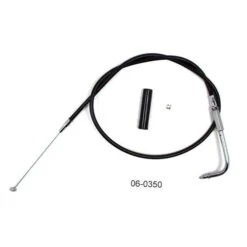 Motion Pro Black Vinyl Throttle Cable - 06-0350