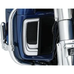 Kuryakyn Chrome Tracer LED Fairing Lower Grills - 5063