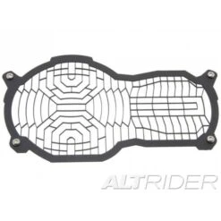 AltRider Stainless Steel Headlight Guard Black - R113-2-1114