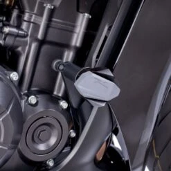Puig R12 Frame Sliders - 6558N | Honda CBR600RR 2013-2015 -Motorcycle Parts Store crash pads r12 black 6559N 1