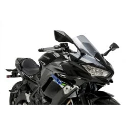 Puig Downforce Sport Spoiler - Blue - 3882A | Kawasaki Ninja 650 2020-2022