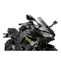 Puig Downforce Sport Spoiler - Green - 3882V | Kawasaki Ninja 650 2020-2022