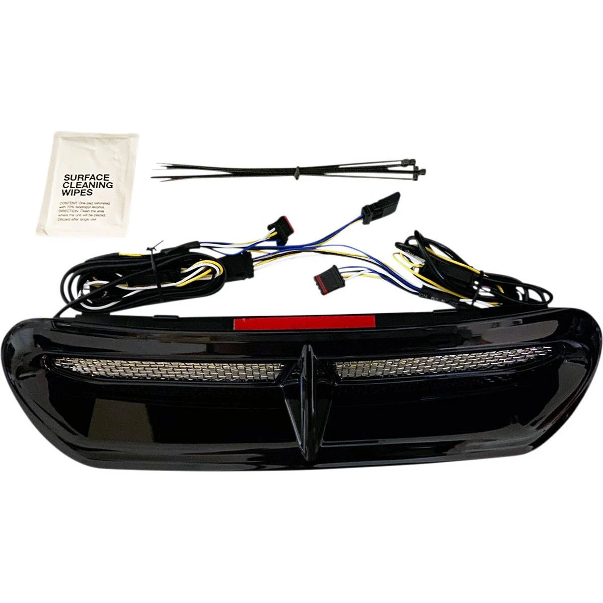 Custom Dynamics All-In-One LED Batwing Fairing Vent Insert 1 Custom Dynamics All-In-One LED Batwing Fairing Vent Insert