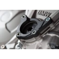 SW-Motech Engine Case Protector - Black/silver - MSS.07.540.10000 -Motorcycle Parts Store engine case protector black silver bmw s1000r rr xr mss0754010000 4
