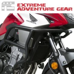 National Cycle Extreme Adventure Gear Adventure Side Guards - P4200 | Honda CB500X 2019-2022 -Motorcycle Parts Store extreme adventure gear adventure side guards for honda cb500x p4200 3
