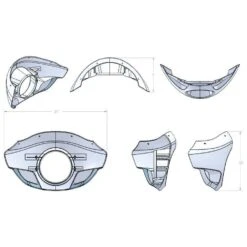 Burly Fairing - Touring Sport - Standard - B10-2000 -Motorcycle Parts Store fairing touring sport standard b10 2000 4 1