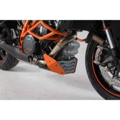 SW-Motech Front Spoiler - Orange/Black - MSS.04.532.10002 -Motorcycle Parts Store front spoiler orange black ktm 1290 super duke r gt mss0453210001 1
