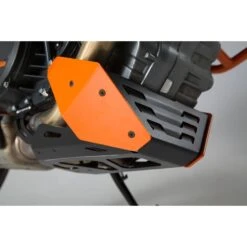 SW-Motech Front Spoiler - Orange/Black - MSS.04.532.10002 -Motorcycle Parts Store front spoiler orange black ktm 1290 super duke r gt mss0453210001 4