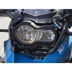 AltRider Headlight Guard Dual-Lens Kit Black - R113-2-1144