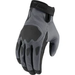 Icon Hooligan CE Gloves -Motorcycle Parts Store hooligan ce gloves grey 3301 4372