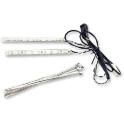 Custom Dynamics Lighted Fairing Vent Trim - White DRL With Amber Turn Signals - CD-VENT-TF-AWKIT