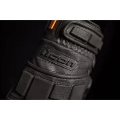 Icon Motorhead 3 Gloves -Motorcycle Parts Store motorhead 3 gloves black s 8