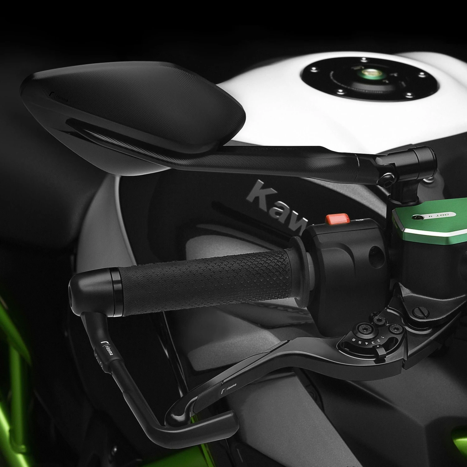 Rizoma PROGUARD SYSTEM - Sport Edition Lever Guard - LP040BM 2 Rizoma PROGUARD SYSTEM - Sport Edition Lever Guard - LP040BM - Image 2