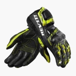 Revit Quantum 2 Gloves 10 Revit Quantum 2 Gloves -Motorcycle Parts Store quantum 2 gloves hi viz yellow black fgs178 3900 s