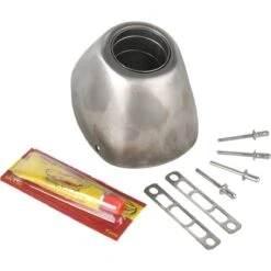 FMF Racing End Cap Kit For Factory 4.1 RCT - Titanium - 040642