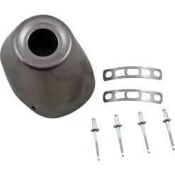 FMF Racing End Cap Kit For PowerCore 2.1 -Motorcycle Parts Store racing end cap kit powercore 21 titanium 020524