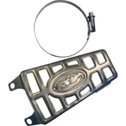 FMF Racing Kick Heat Shield - Titanium - 040691