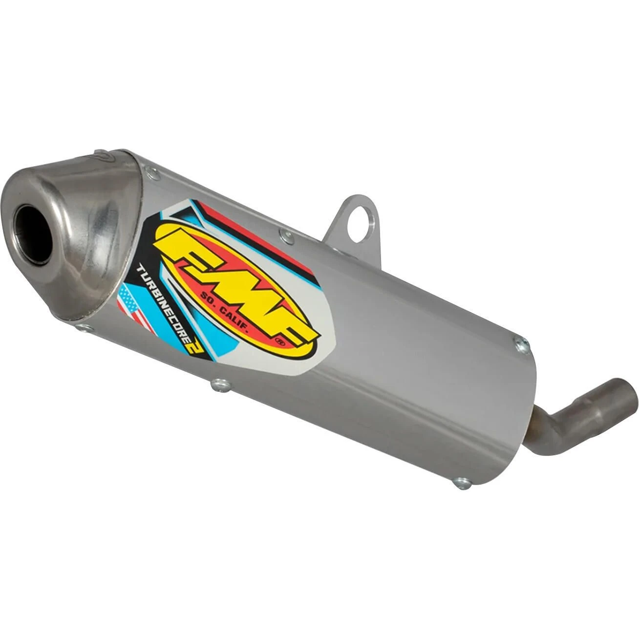 FMF Racing TurbineCore 2 Spark Arrestor Slip-On Silencer 1 FMF Racing TurbineCore 2 Spark Arrestor Slip-On Silencer
