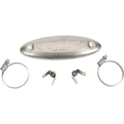 FMF Racing Universal Header Heat Shield - Titanium - 040230