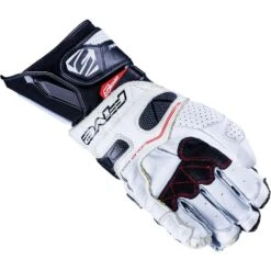 Five RFX Race Gloves -Motorcycle Parts Store rfx race gloves white black 0121014008 3