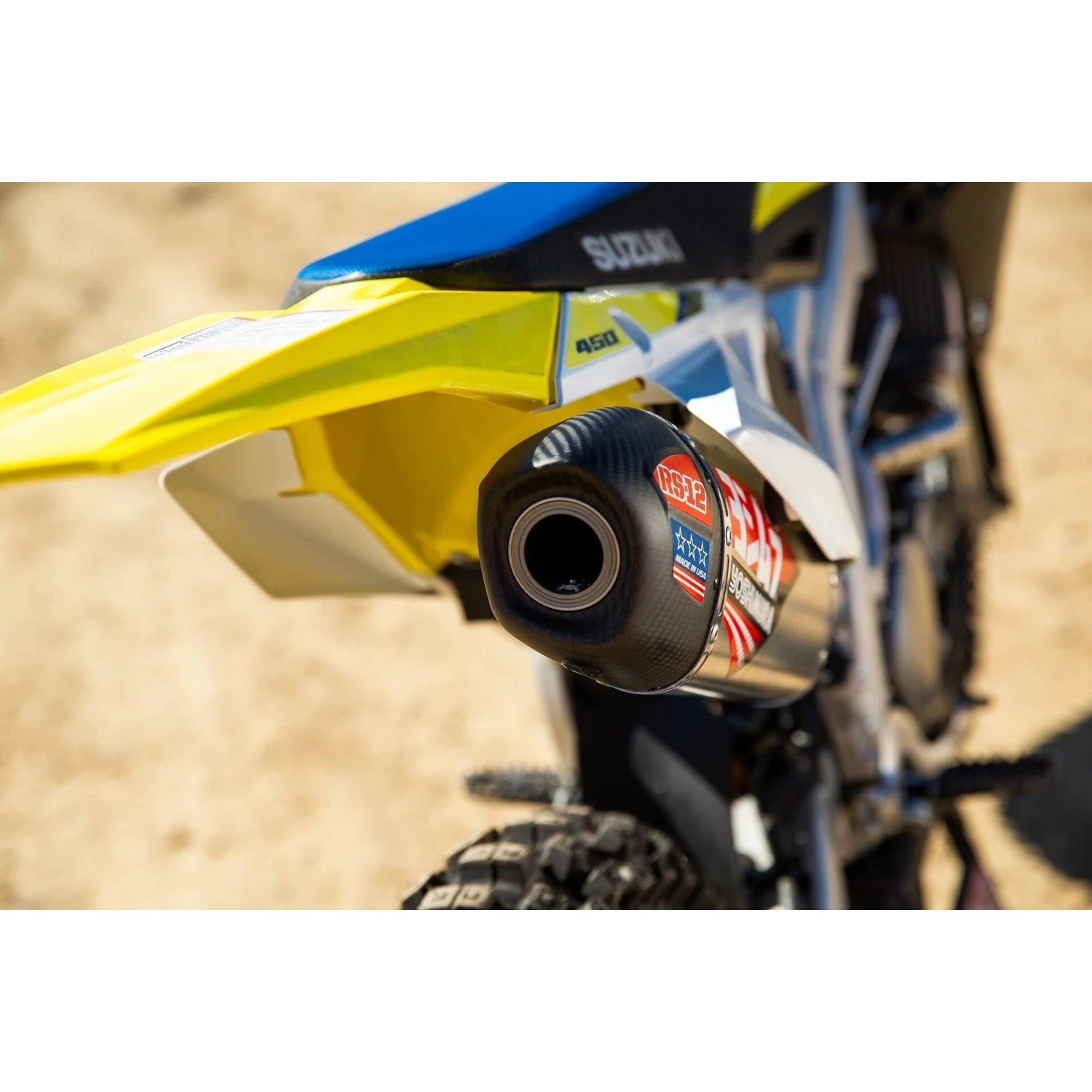 Yoshimura RS-12 Bolt-On Exhaust - 219220S320 | Suzuki RM-Z450 2018-up 7 Yoshimura RS-12 Bolt-On Exhaust - 219220S320 | Suzuki RM-Z450 2018-up - Image 7