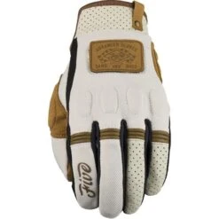 Five Scrambler Gloves -Motorcycle Parts Store scrambler gloves sand white s