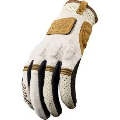 Five Scrambler Gloves -Motorcycle Parts Store scrambler gloves sand white s 3