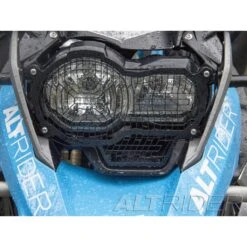 AltRider Stainless Steel Mesh Headlight Guard Extended Kit -Motorcycle Parts Store stainless steel mesh headlight guard extended kit 6