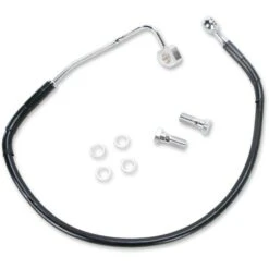 Drag Specialties Stainless Steel Rear Brake Line Kit