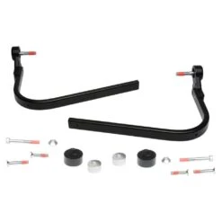 Barkbusters Storm Handguards - Single Point Bar End Mount 24 Barkbusters Storm Handguards - Single Point Bar End Mount -Motorcycle Parts Store storm handguards single point bar end mount black threaded 3