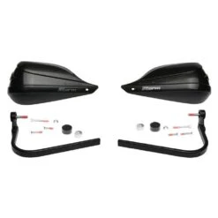 Barkbusters Storm Handguards - Single Point Bar End Mount 26 Barkbusters Storm Handguards - Single Point Bar End Mount -Motorcycle Parts Store storm handguards single point bar end mount black threaded 5