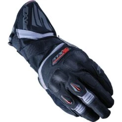 Five TFX2 WP Gloves -Motorcycle Parts Store tfx2 waterproof gloves black grey red s 2