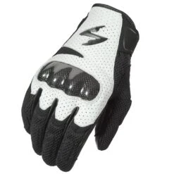 Scorpion Vortex Air Gloves -Motorcycle Parts Store vortex air gloves white g36 053
