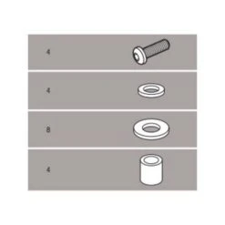 Givi Windshield Mounting Kit - D3101KIT | Suzuki DL650 V-Strom 2012-2016