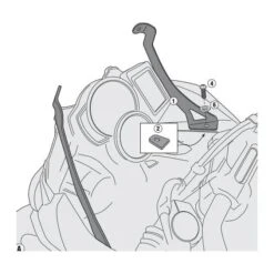 Givi Windshield Mounting Kit - D5107KIT | BMW F700GS 2013-2017