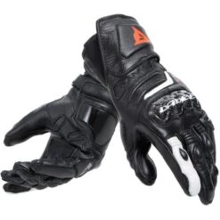 Dainese Womens Carbon 4 Long Leather Gloves -Motorcycle Parts Store womens carbon 4 long leather gloves black black white 2815957 948 l 4