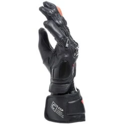 Dainese Womens Carbon 4 Long Leather Gloves -Motorcycle Parts Store womens carbon 4 long leather gloves black white hi viz red 2815957 n32 l 3