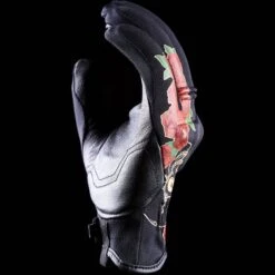 Five Womens Flow Gloves -Motorcycle Parts Store womens flow gloves skull and roses s 6