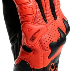 Dainese X-Ride Gloves -Motorcycle Parts Store x ride gloves black hi viz red 1815943 628 s 6
